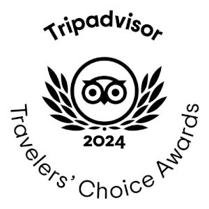 TripAdvisor Travelers' Choice 2024 award badge – Skip The Bus, Best Tour in San Francisco
